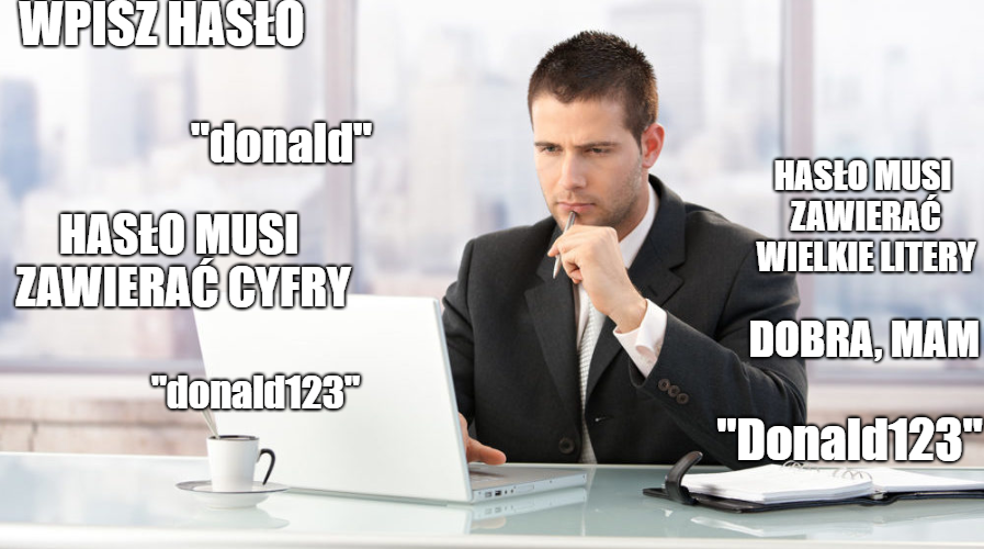 Najgorsze hasła w internecie: Donald