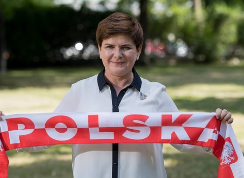 Szydło: "Król jest jeden - prezes Jarosław Kaczyński":jarek: