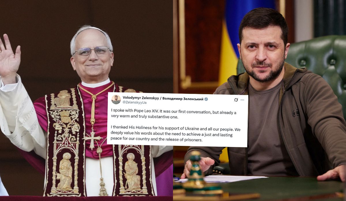 Papież Leon XIV oświadczył, że uda się z wizytą na Ukrainę