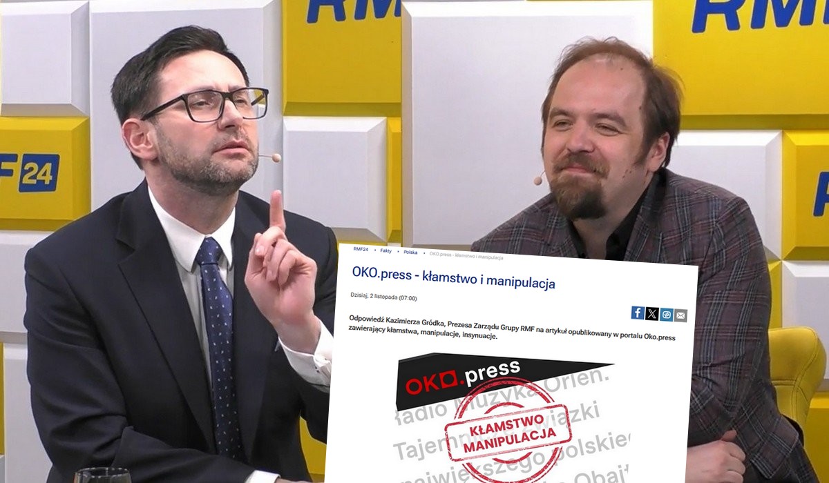 RMF zaprzecza, że jest pieszczochem PiS i odpowiada na zarzuty OKO.press