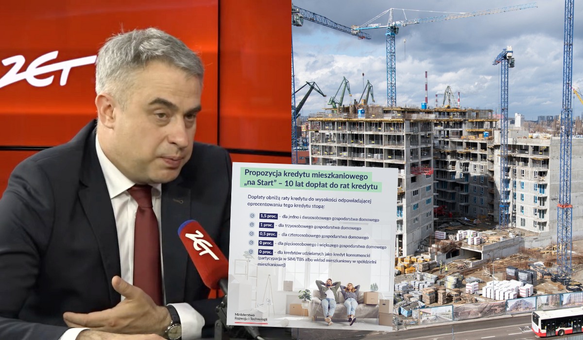 Wicepremier Gawkowski przebąkuje, że kredytu 0% może jednak nie być