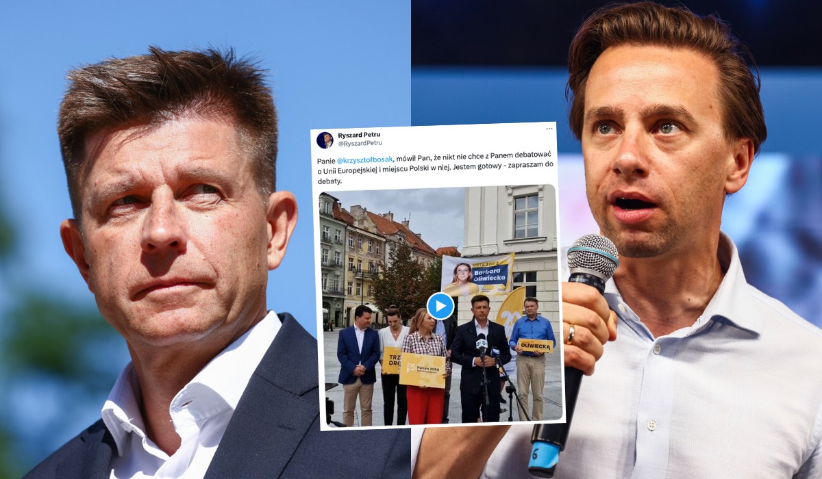 Ryszard "Feniks" Petru wyzywa na debatę Krzysztofa Bosaka, współlidera Konfederacji