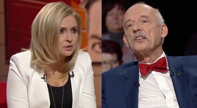 Korwin o kobietach w Polsat News: "nie powinny wiedzieć, czy mężczyzna zakłada prezerwatywę"