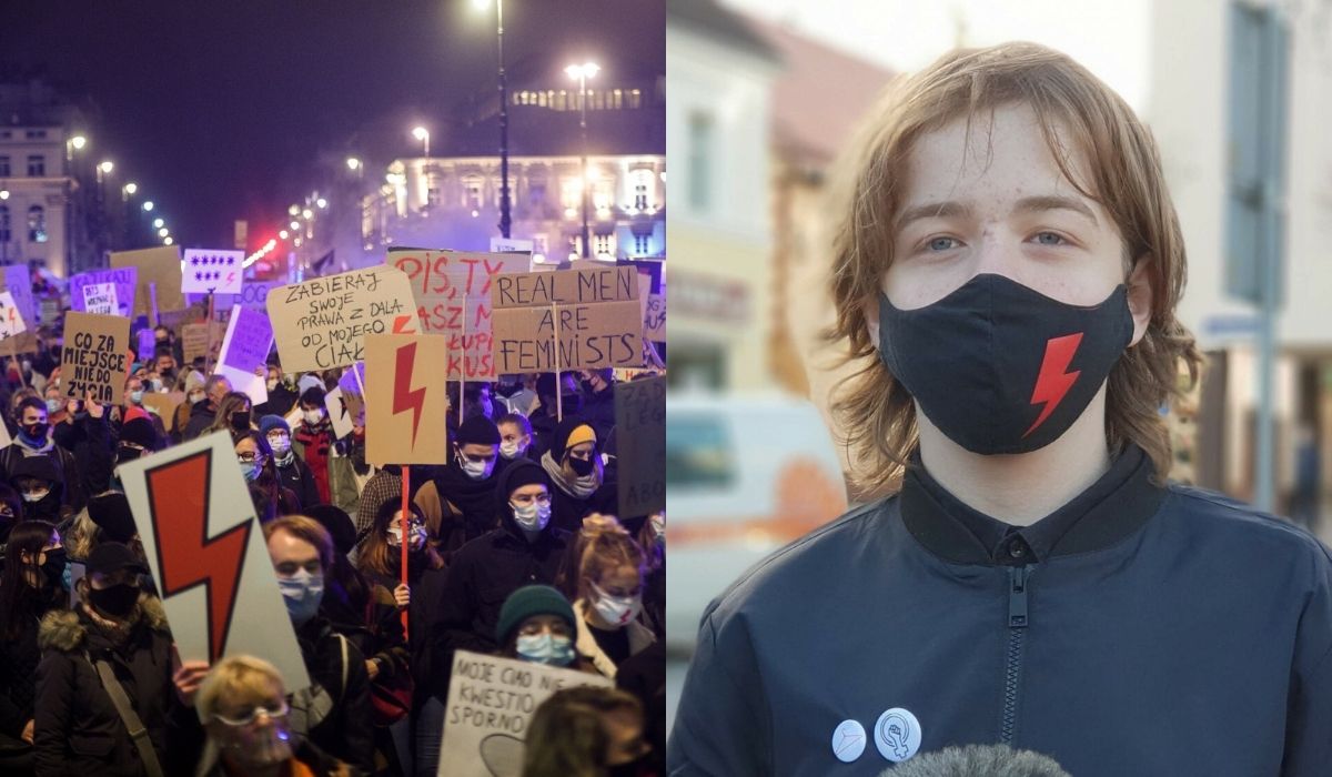 Sąd odmówił postępowania w sprawie 14-latka, który udostępnił post o Strajku Kobiet