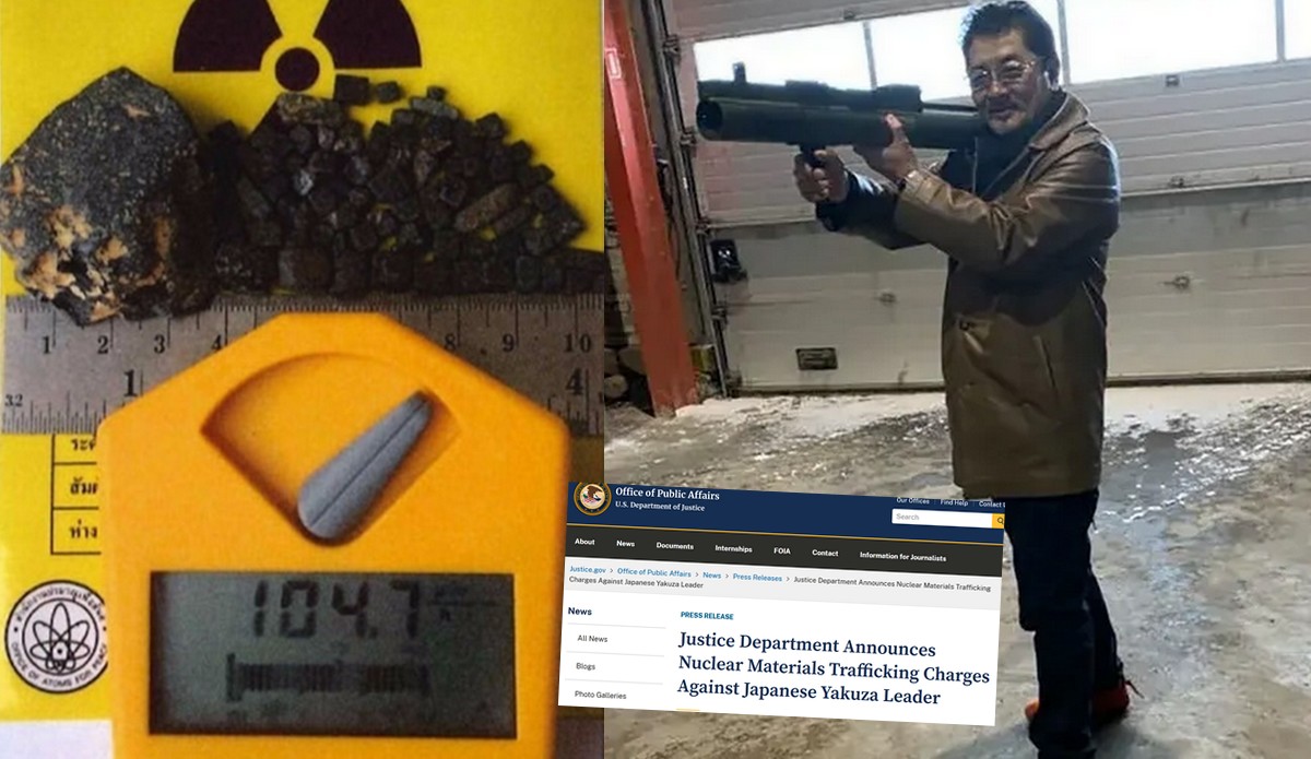 Szef yakuzy został przyłapany na handlowaniu uranem i plutonem