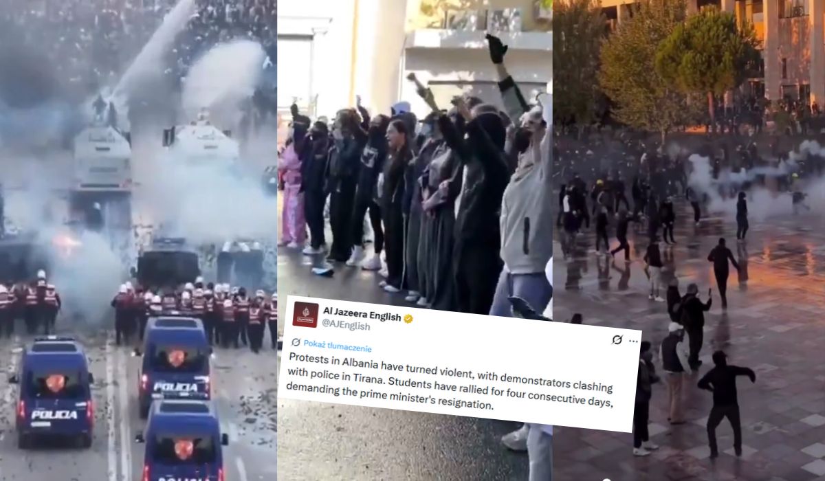 Albania: Flamingi zaostrzyły antyrządowe protesty, doszło do zamieszek na pełną skalę