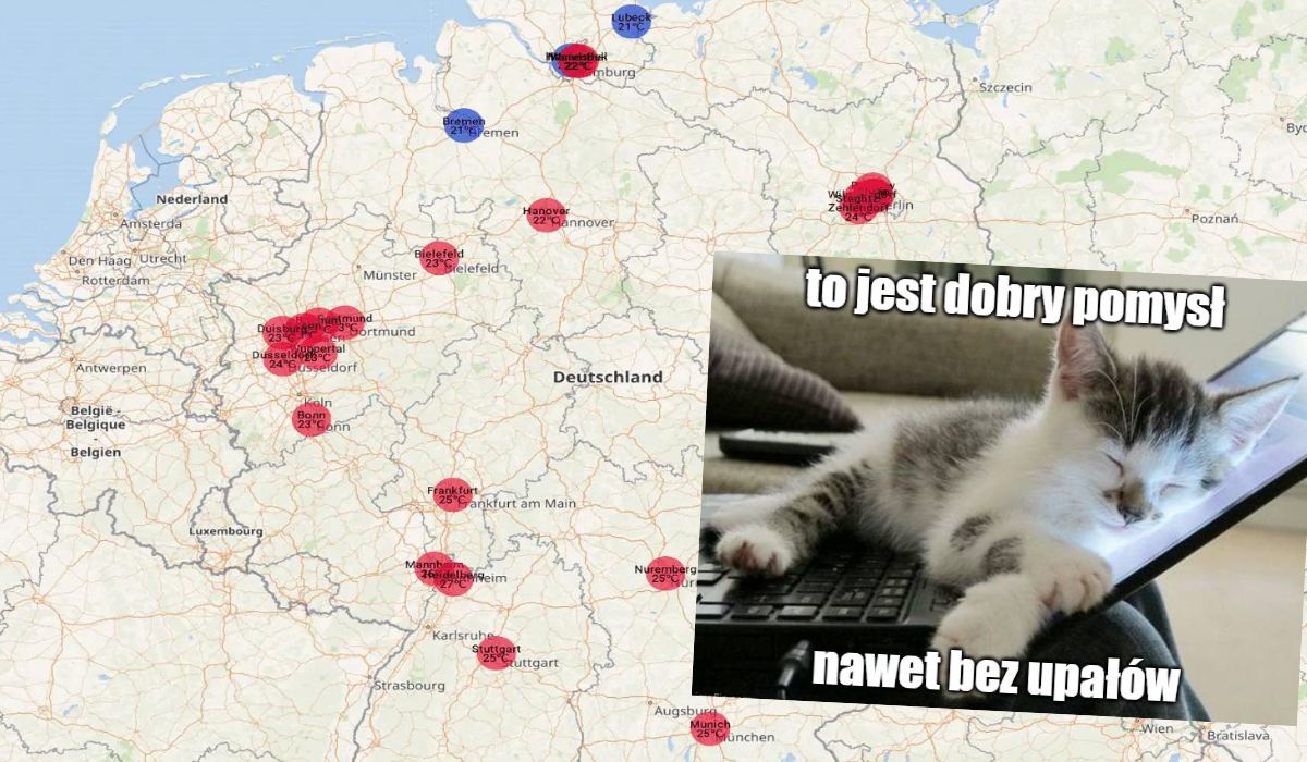 Niemcy: w związku z upałami lekarze proponują wprowadzenie sjesty, ale tak na serio, ze zmianami w prawie