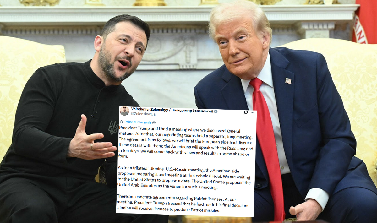 Trump podjął decyzję i Ukraina otrzyma licencję na produkcję rakiet do systemów Patriot
