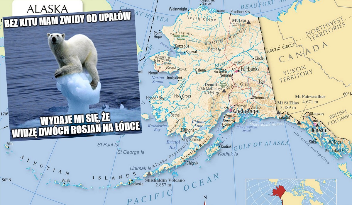 Dwóch zdeterminowanych Rosjan uciekło przed poborem na łódeczce, przewiosłowali ok. 480 km i dotarli na Alaskę