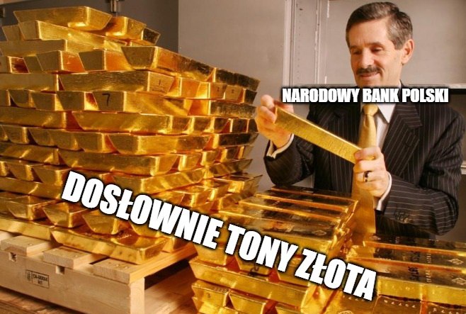 Narodowy Bank Polski kupił w czerwcu prawie 100 ton złota