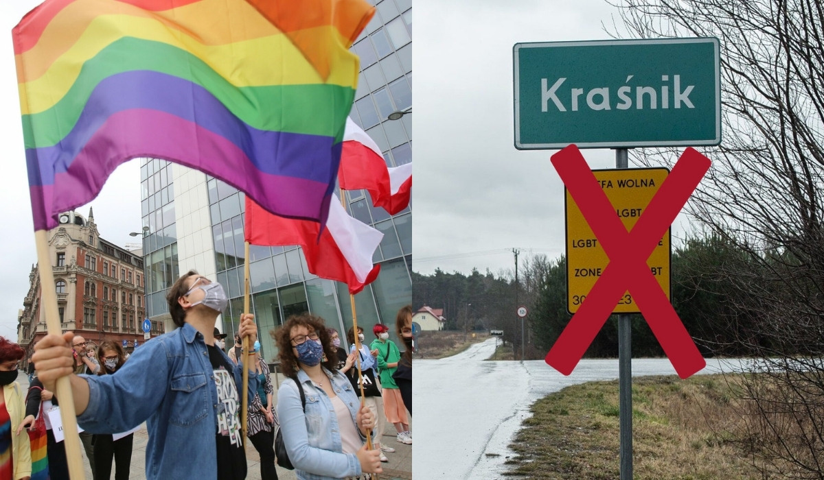 Kraśnik przemyślał sprawę i uznał, że brak kasy to większy problem niż ideologia LGBT