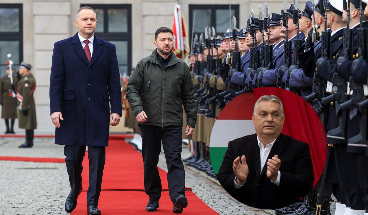 Zełenski porównał prezydenta Nawrockiego do Orbana: "to zła strategia" 