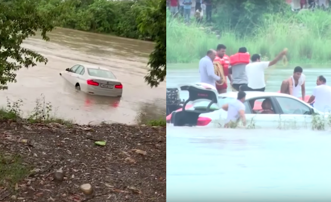 Indie: syn milionera chciał jaguara, a dostał BMW, więc zepchnął je do rzeki