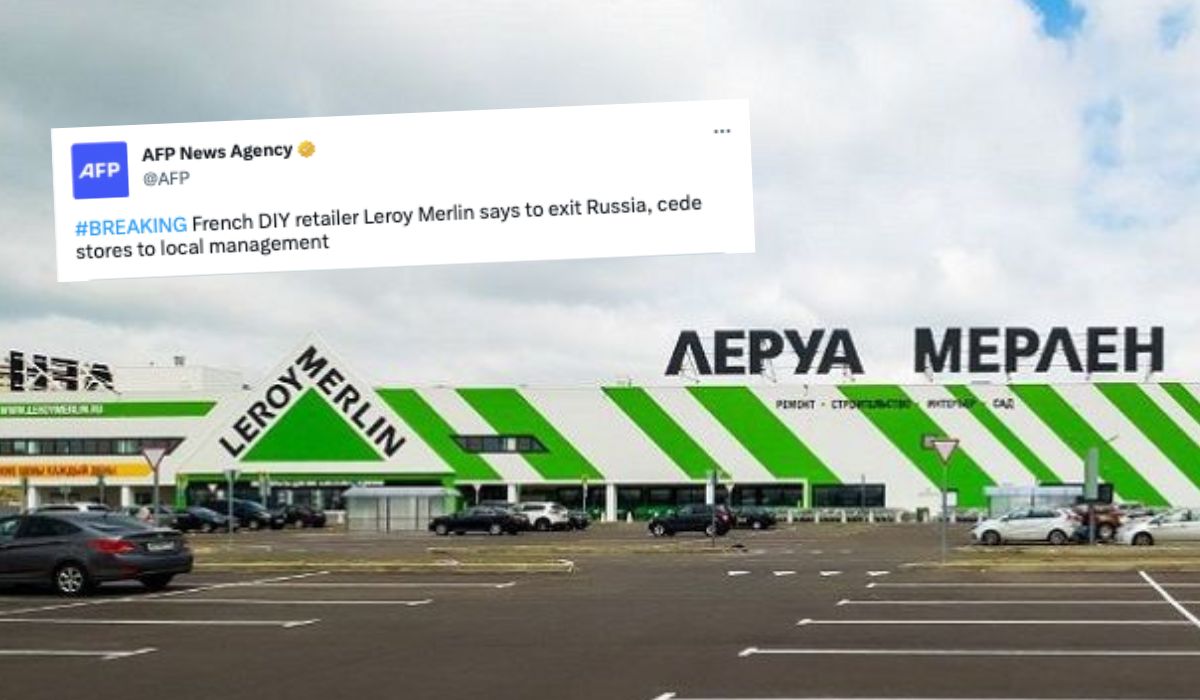 Leroy Merlin zapowiada, że przestanie robić biznes w Rosji, tłumaczy się troską o pracowników