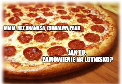 Pilot opóźnionego samolotu zamówił 23 pizze dla wszystkich pasażerów