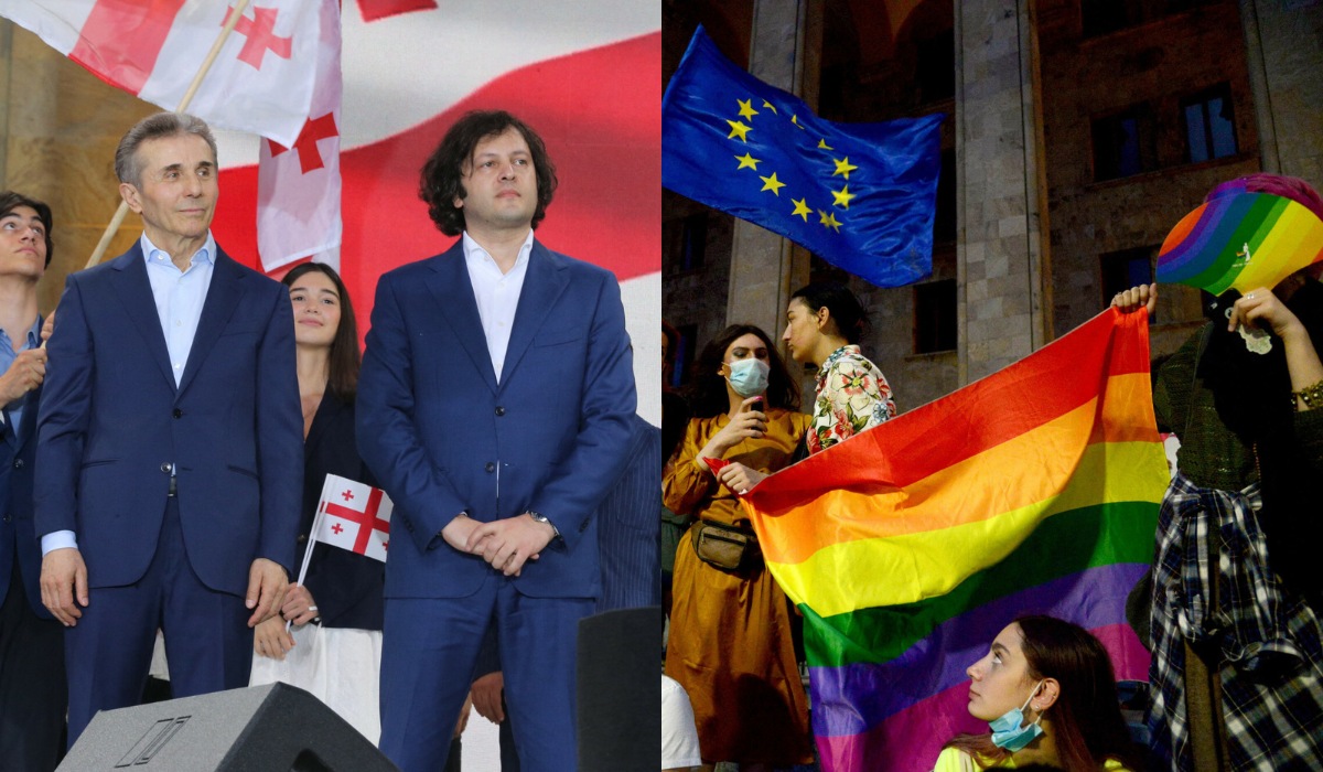 Gruzja: rządząca partia idzie na rękę Rosji i wskazuje LGBT jako największe zagrożenie