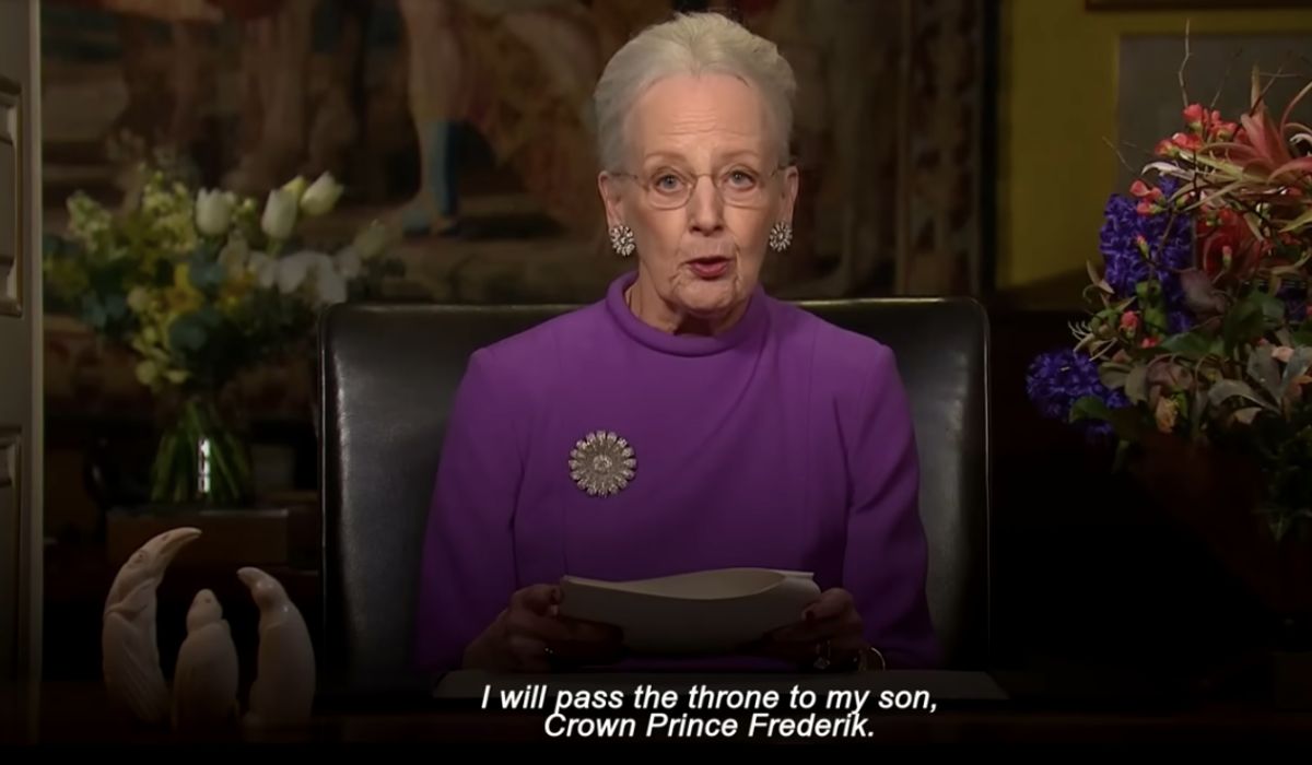 Dania: królowa postanowiła odpocząć od tego wszystkiego i abdykowała