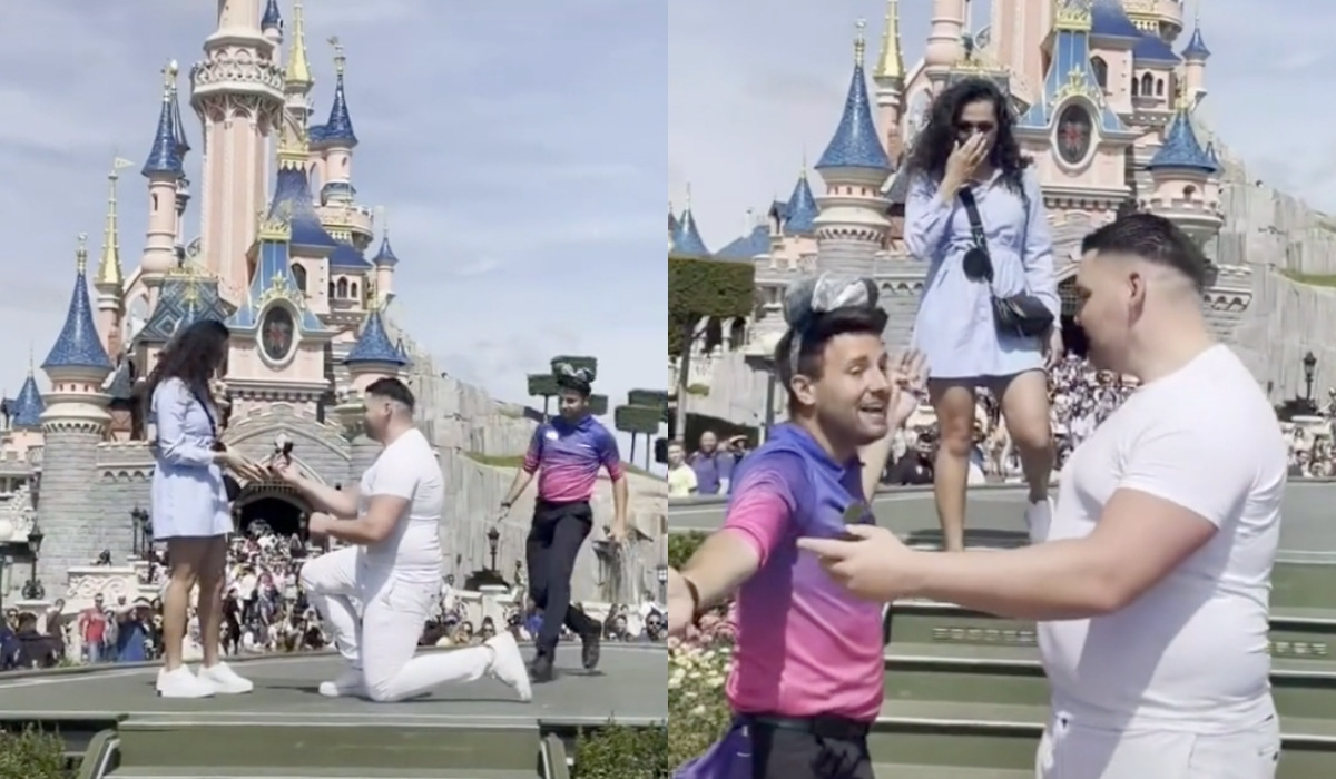 Zaręczyny zrujnowane przez pracownika Disneylandu stały się hitem TikToka