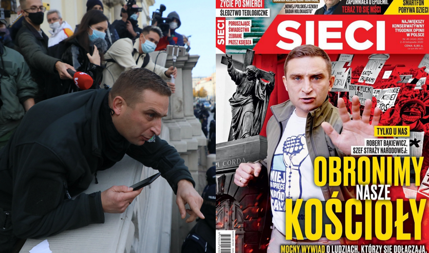 Szef Straży Narodowej trochę spękał i poprosił policję o patrolowanie okolic swojego domu