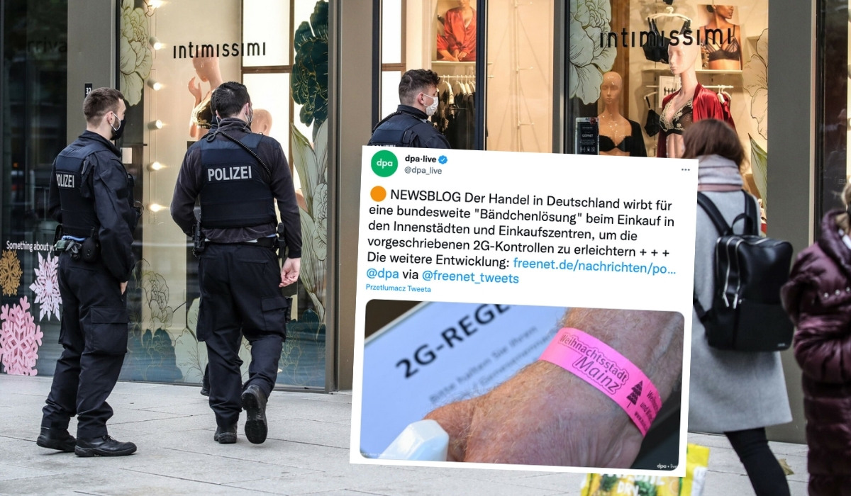 Niemcy wprowadzają opaski na rękę dla zaszczepionych i niektórym źle się kojarzy