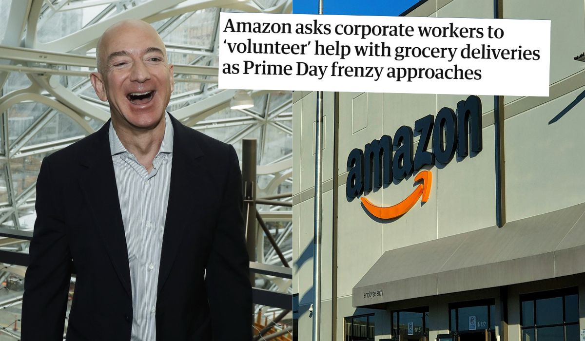 USA: biurowi pracownicy Amazona zostali poproszeni o pracę w magazynie w ramach wolontariatu