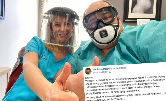 Lekarz radzi, jak przygotować się na odchorowanie w domu, ponieważ jest obawa, że system nie pomoże