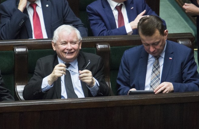 Awantura podczas posiedzenia Sejmu. Jarosław Kaczyński o opozycji: hołota chamska