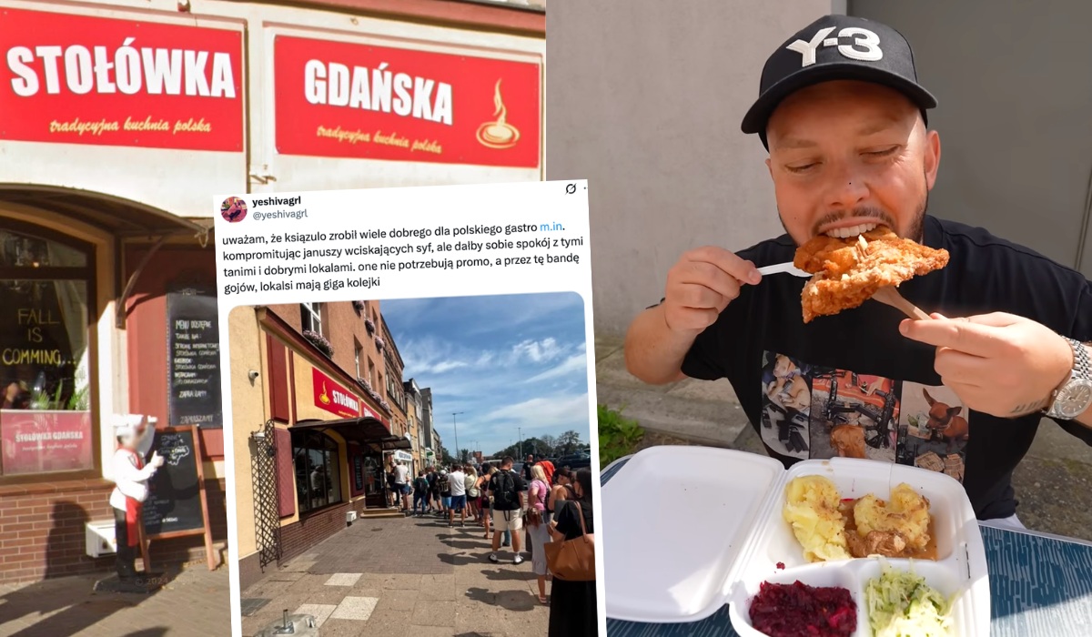 Gdańsk: bar mleczny po recenzji Książula mierzy się z oblężeniem smakoszy żądnych schabowego