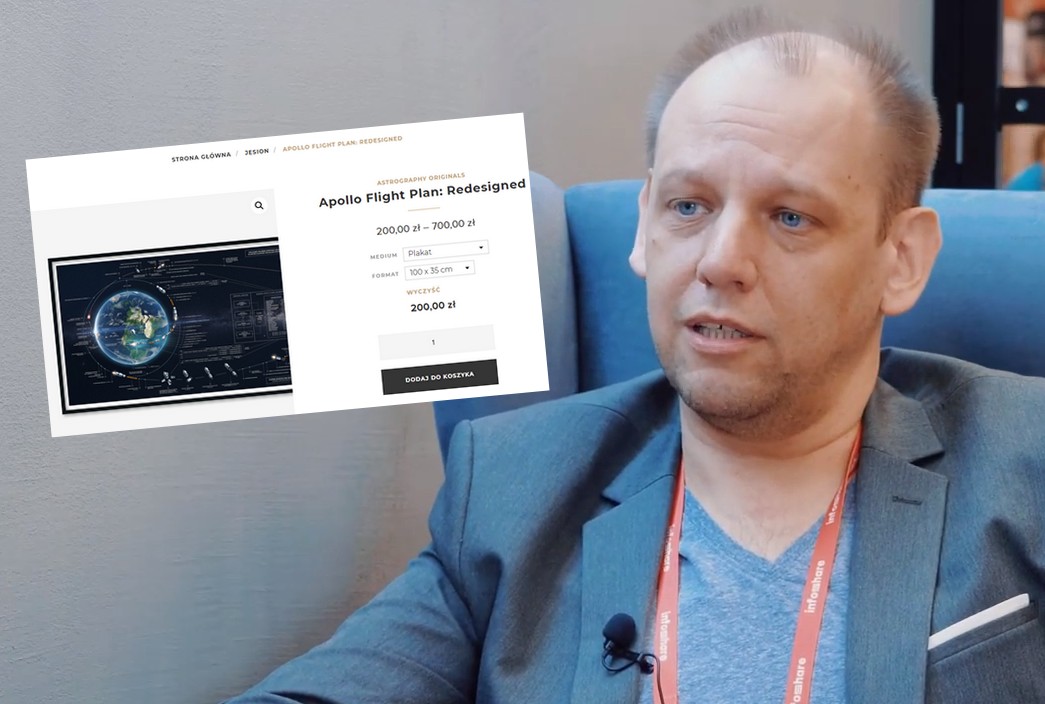 Polak sprzedaje zdjęcia kosmosu na cały świat, za najdroższe dostał 10 tysięcy złotych