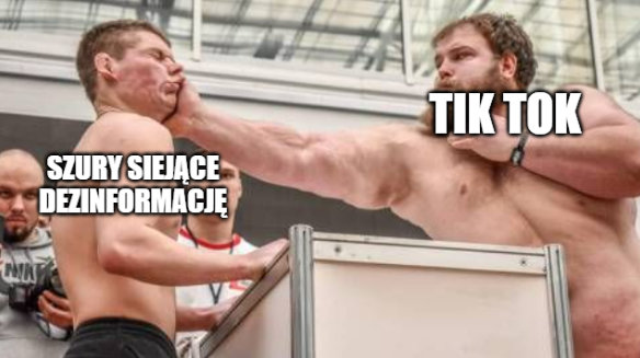 Fani teorii spiskowych chcieli zaistnieć na Tik Toku, ale tam też zostali wyproszeni, serwis postawił na moderację