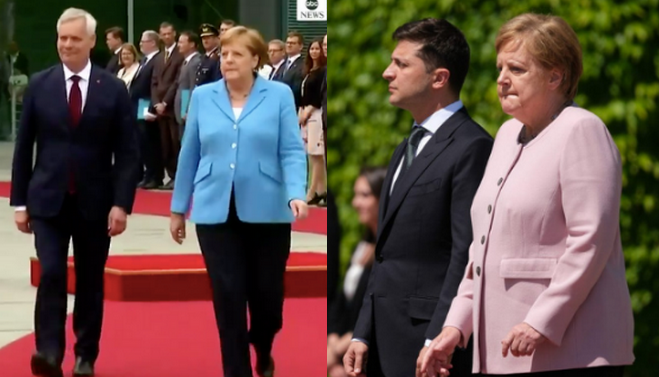 Angela Merkel o napadach drgawek: mają podłoże psychiczne