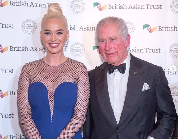 Książę Karol mianował Katy Perry ambasadorką fundacji, Katy obiecała zaśpiewać jego roślinkom