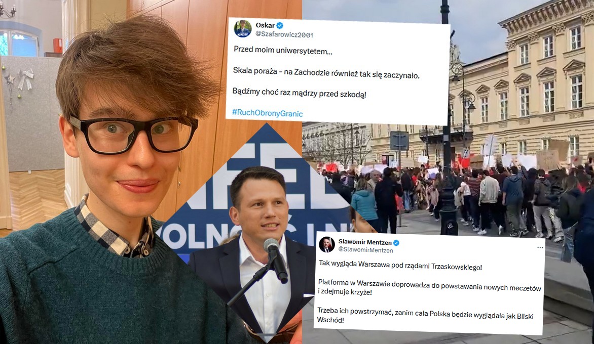 Politycy wykorzystali manifestację Turków wspierającą opozycję w ich kraju do straszenia imigrantami