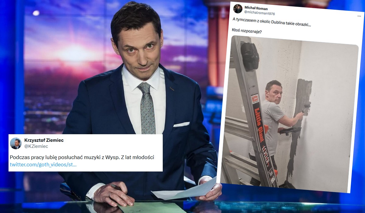 Ziemiec nakryty w pracy na budowie w Irlandii, potwierdza, że ma teraz nową karierę