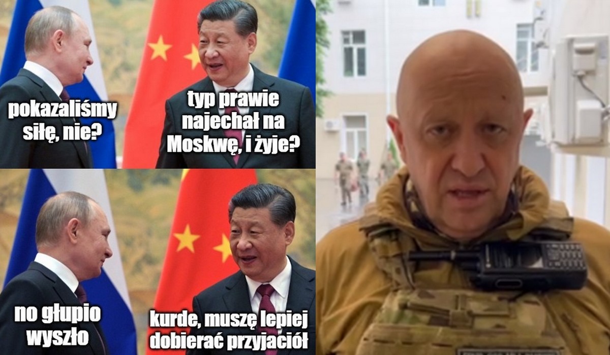 Putin usiłuje ogłaszać zwycięstwo, cieszy się, że bunt został stłumiony i że wszystko już będzie dobrze