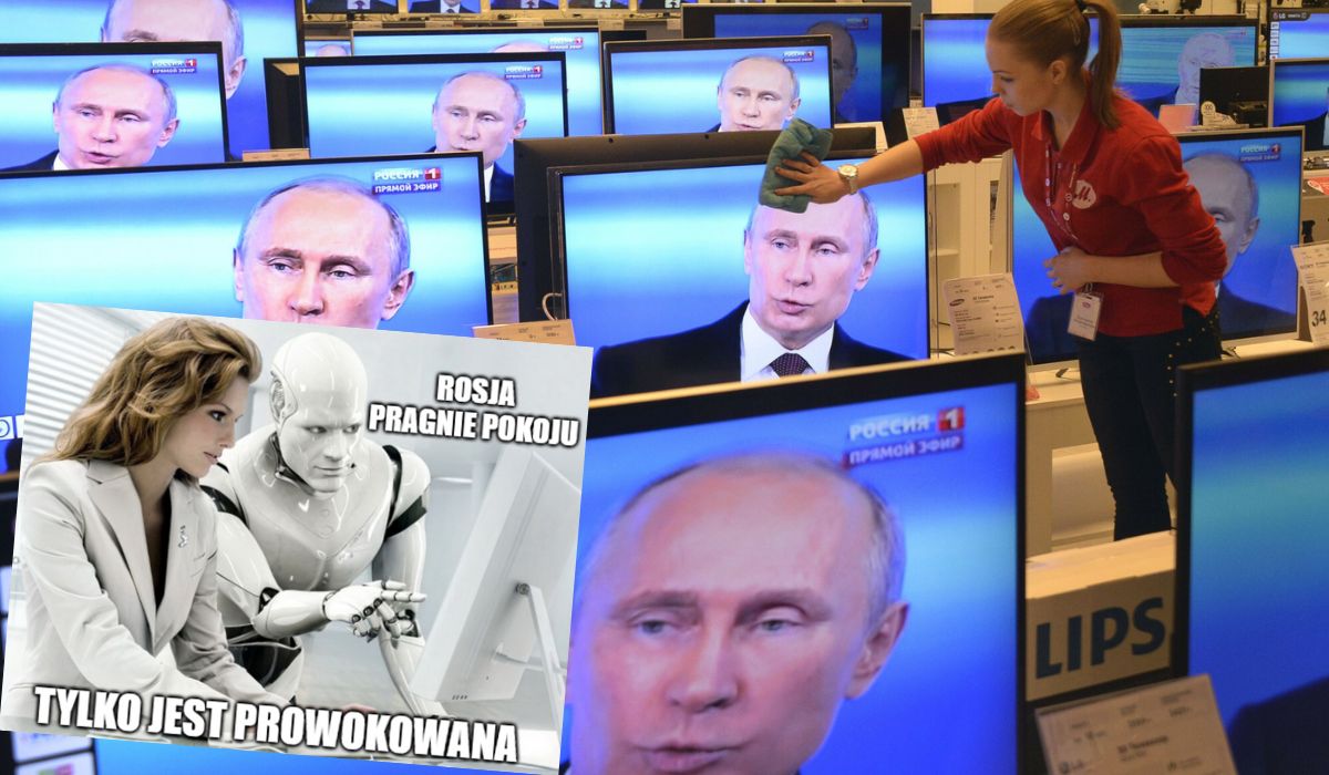 Rosyjskie media skutecznie przenikają do chatbotów, które nie odróżniają propagandy od prawdy
