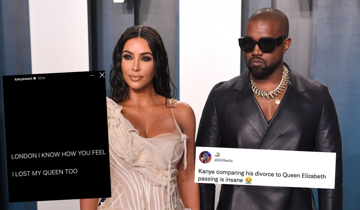 Kanye West złożył kondolencje: "Londynie, wiem jak się czujesz, ja też straciłem królową" i wzbudził pewną wesołość