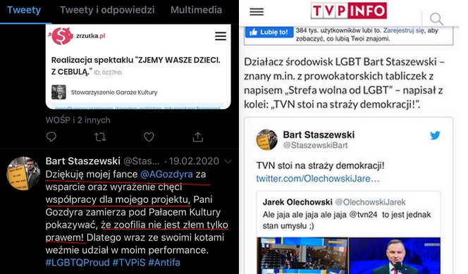 Aktywista LGBT wyznaczył nagrodę za ujawnienie osoby z TVP, która stoi za jego fejkowym kontem