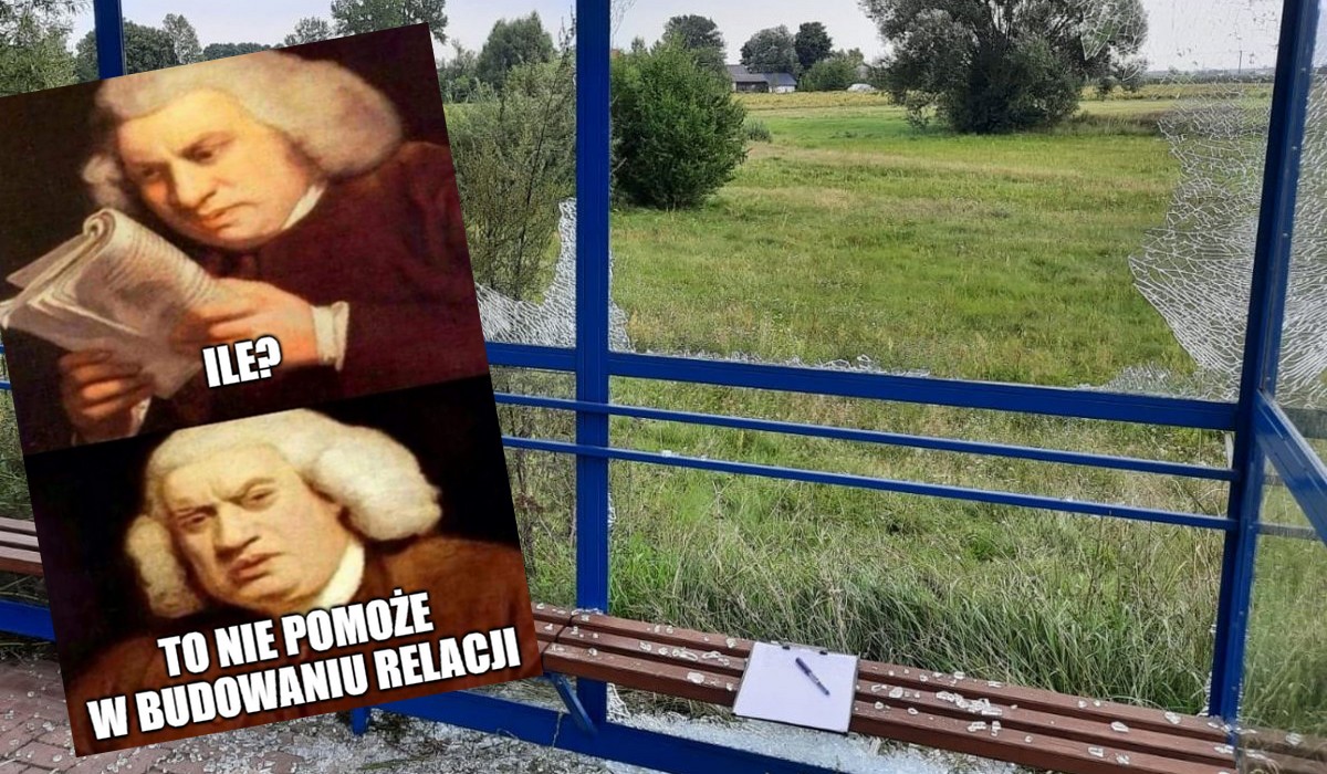 Żyrzyn: chłopak pokłócił się z dziewczyną, nie podołał emocjom i ostrzelał 8 wiat przystankowych, żeby "odreagować"