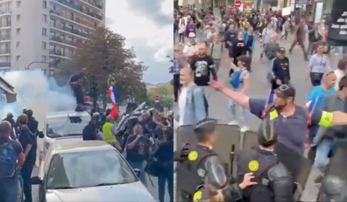 Francja: 160 tys. osób protestowało przeciwko paszportom sanitarnym