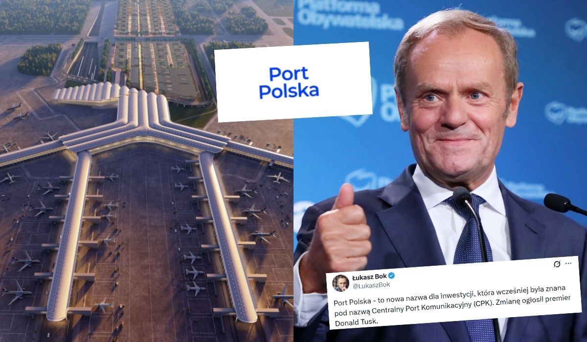 Rząd zmienia nazwę CPK z czasów PiS na Port Polska