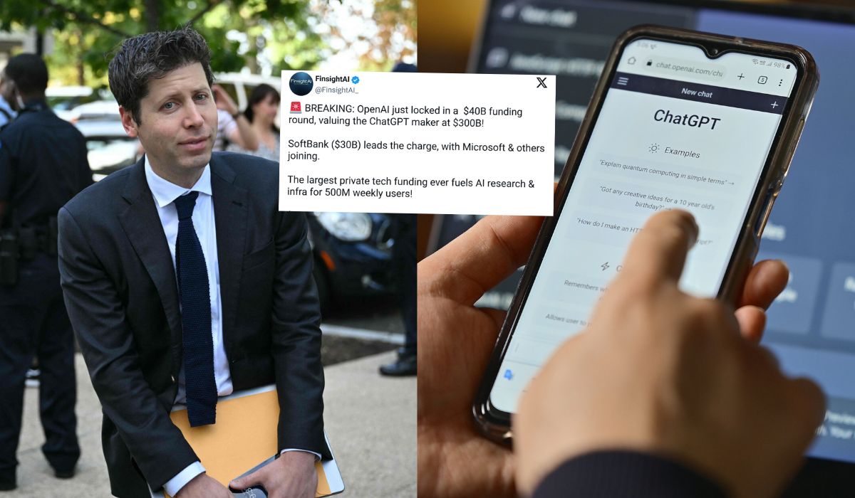 OpenAI pozyskało ogromne finansowanie, japoński SoftBank wyłoży 40 mld dolarów