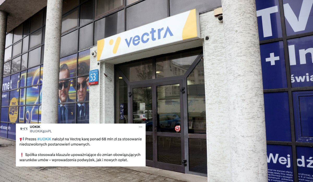 Vectra zapłaci za cwane naciąganie klientów i bajerki o inflacji, UOKiK zdecydował o karze