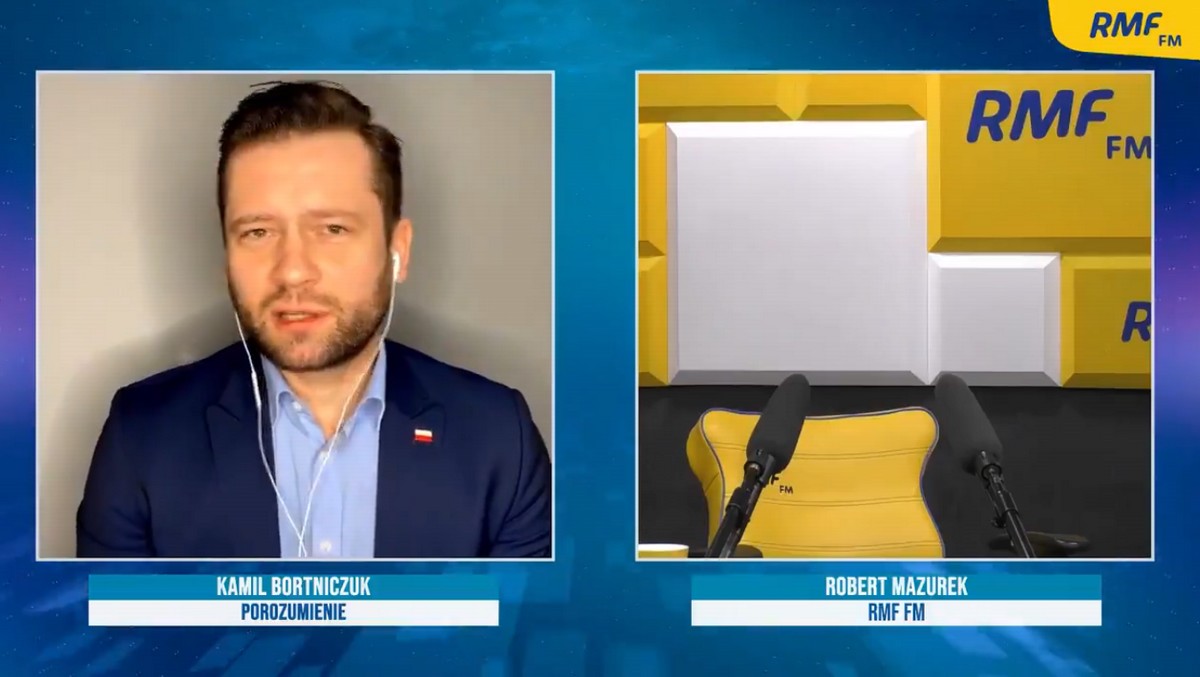 Mazurek nie wytrzymał i wyszedł ze studia w trakcie rozmowy z Bortniczukiem. "Pan poseł sobie poopowiada"