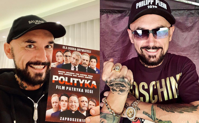 Patryk Vega: kręcąc "Politykę" bałem się o zdrowie bliskich