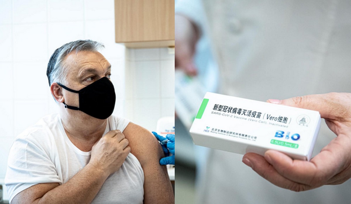 Węgry jako jedyne w UE kupiły chińską szczepionkę, którą właśnie przyjął Viktor Orban