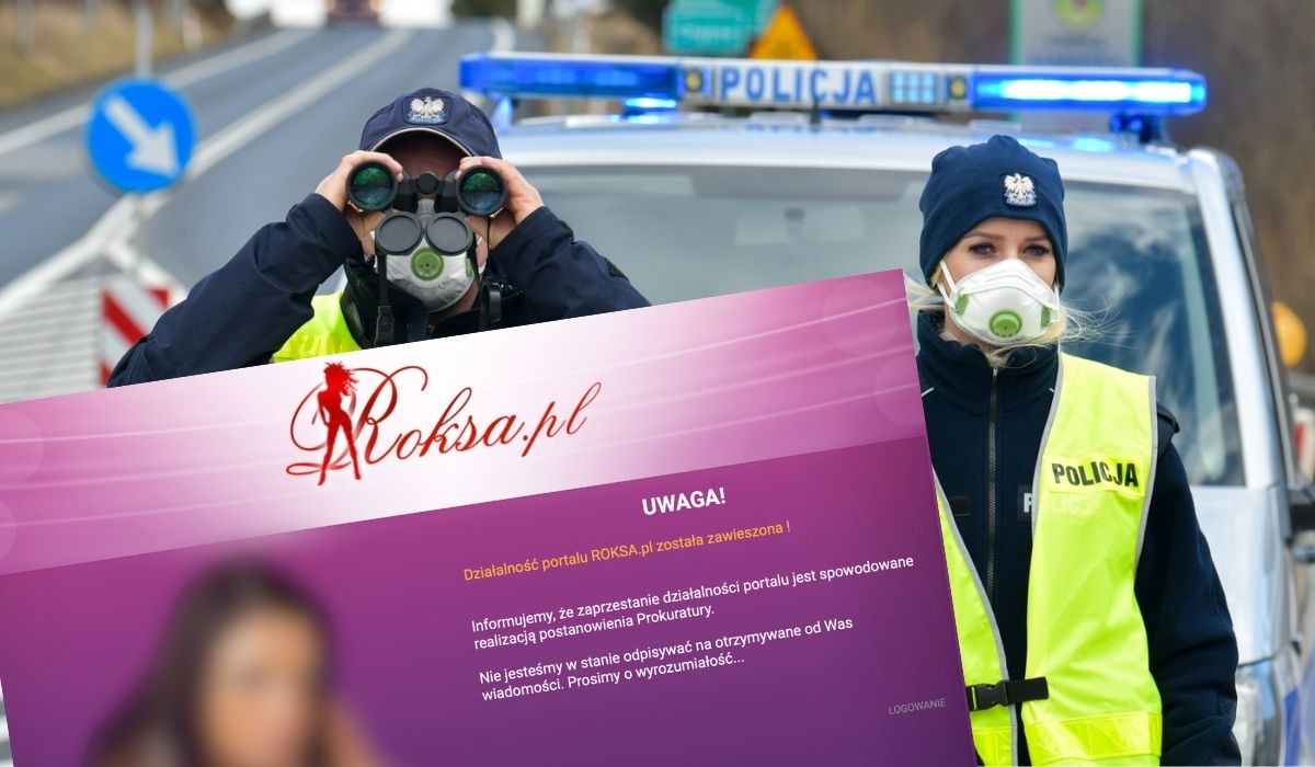 Policja zatrzymała twórców portalu Roksa.pl. Zarobili ponad 40 milionów zł