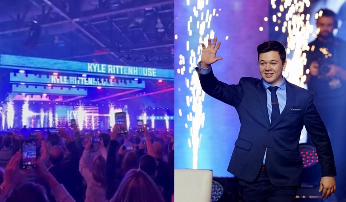 Kyle Rittenhouse gwiazdą imprezy konserwatystów, opowiedział o tym jak zbliżył się do Boga i o swoich przeżyciach