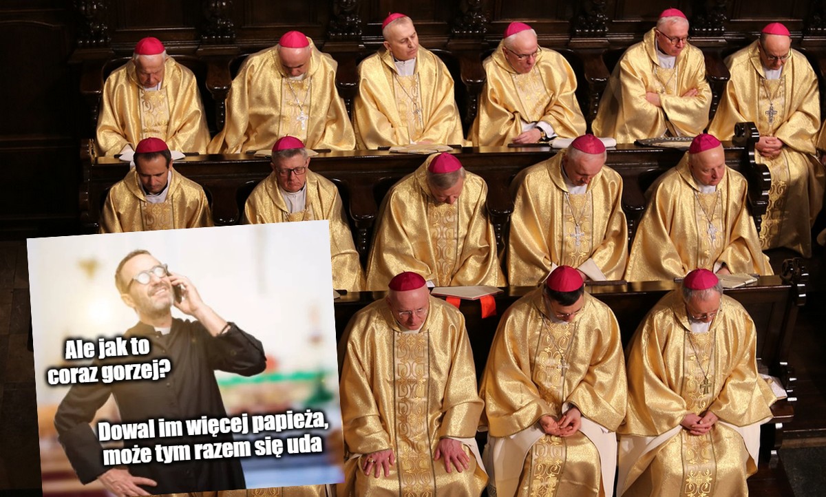 Z jakiegoś powodu Polacy coraz gorzej oceniają działalność Kościoła rzymskokatolickiego