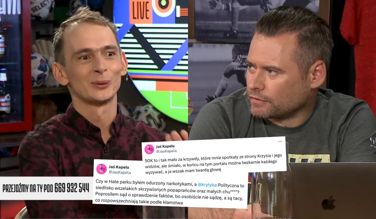 Kapela pozwał Stanowskiego, chce 50 000 zł za naruszenie dóbr osobistych